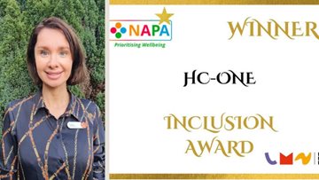 HC-One wins ‘Inclusion Award’ at the National Activity Providers Association (NAPA) Member Activity